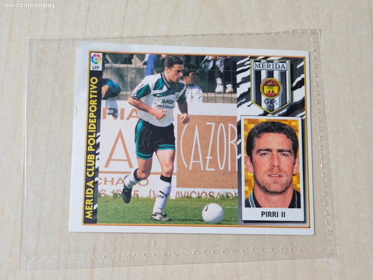Figurine di Calcio: COMPLETA TU ALBUM ESTE 97 98 COLOCA PIRRI II - VENTANILLA