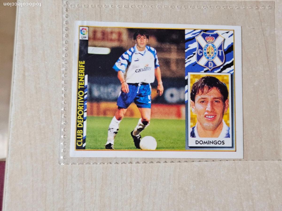 Fu&szlig;ball-Sticker: COMPLETA TU ALBUM ESTE 97 98 COLOCA DOMINGOS - VENTANILLA