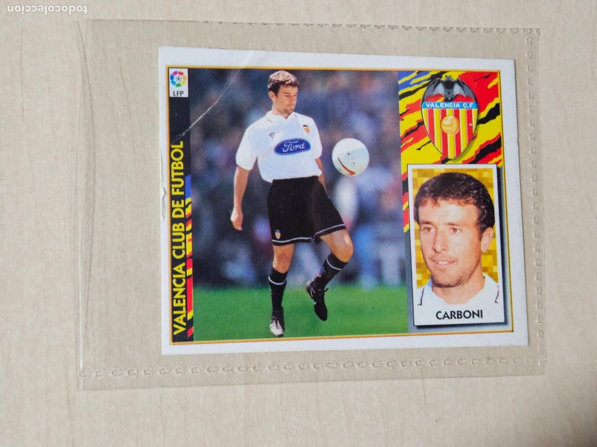 Cromos de F&uacute;tbol: COMPLETA TU ALBUM ESTE 97 98 COLOCA CARBONI - VENTANILLA