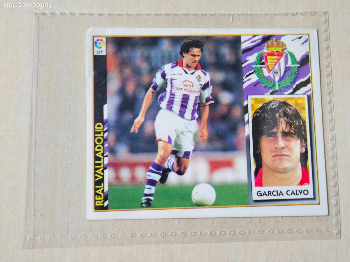 Cromos de F&uacute;tbol: COMPLETA TU ALBUM ESTE 97 98 COLOCA GARCIA CALVO - VENTANILLA