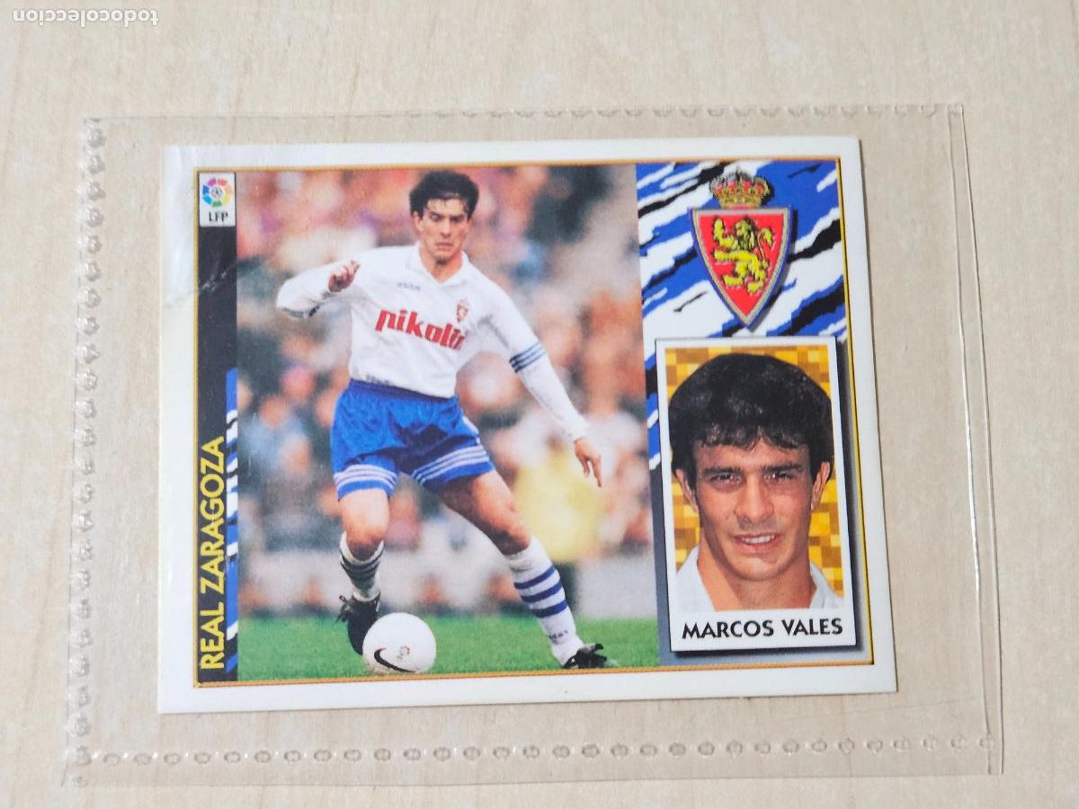 Cromos de F&uacute;tbol: COMPLETA TU ALBUM ESTE 97 98 COLOCA MARCOS VALES - VENTANILLA