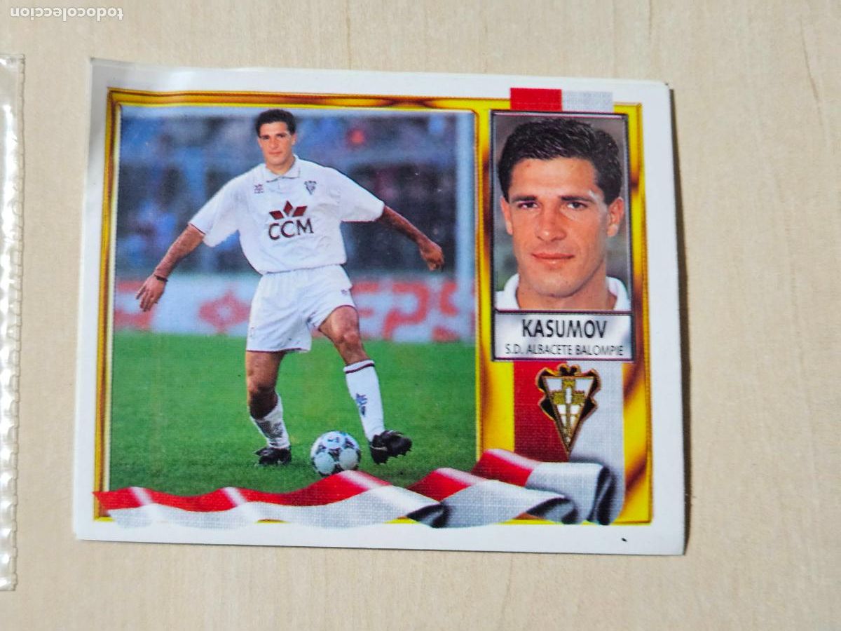 Cromos de F&uacute;tbol: COMPLETA TU ALBUM ESTE 95 96 COLOCA DOBLE VERSION KASUMOV - VENTANILLA