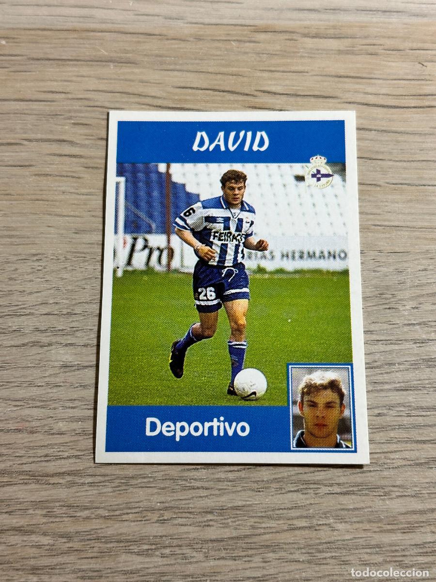 Figurine di Calcio: DAVID DEPORTIVO n&ordm; 44a LA LIGA PANINI SPORTS 97 98 1997 1998 SIN PEGAR