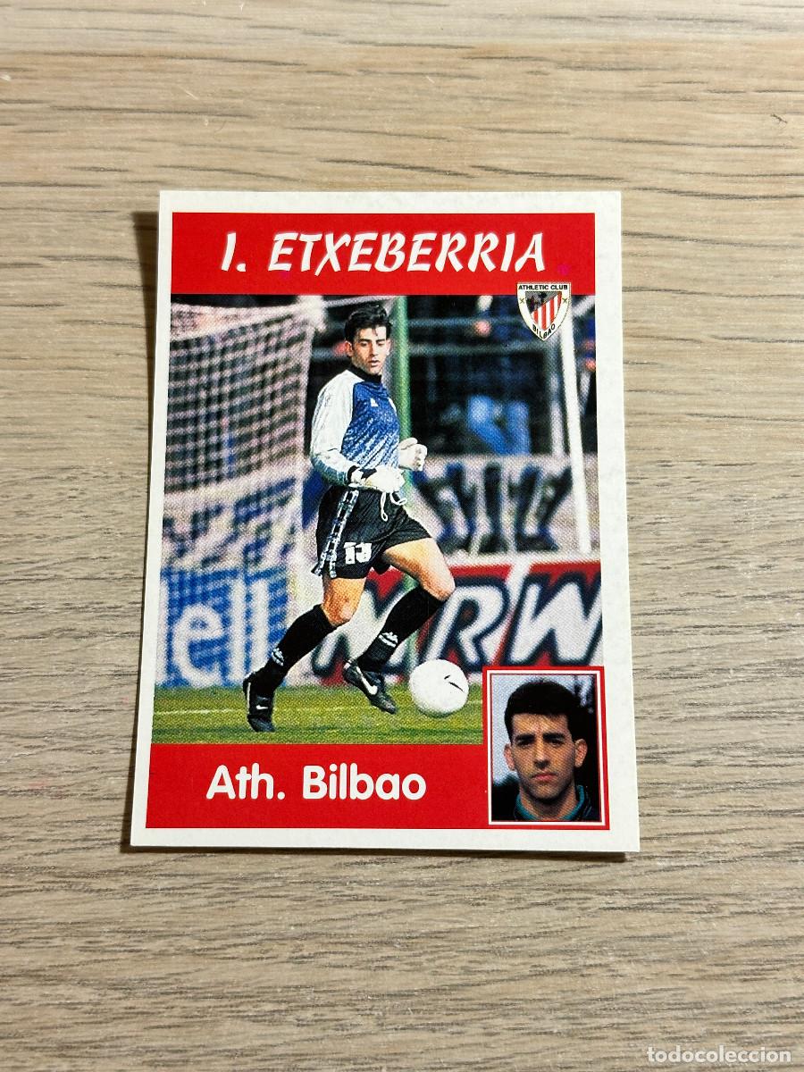 Football Stickers: ETXEBERRIA ATHLETIC BILBAO n&ordm; 81 LA LIGA PANINI SPORTS 97 98 1997 1998 SIN PEGAR