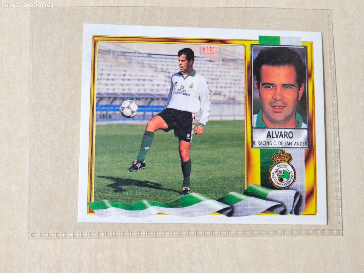 Cromos de F&uacute;tbol: COMPLETA TU ALBUM ESTE 95 96 COLOCA ALVARO VERSION - VENTANILLA