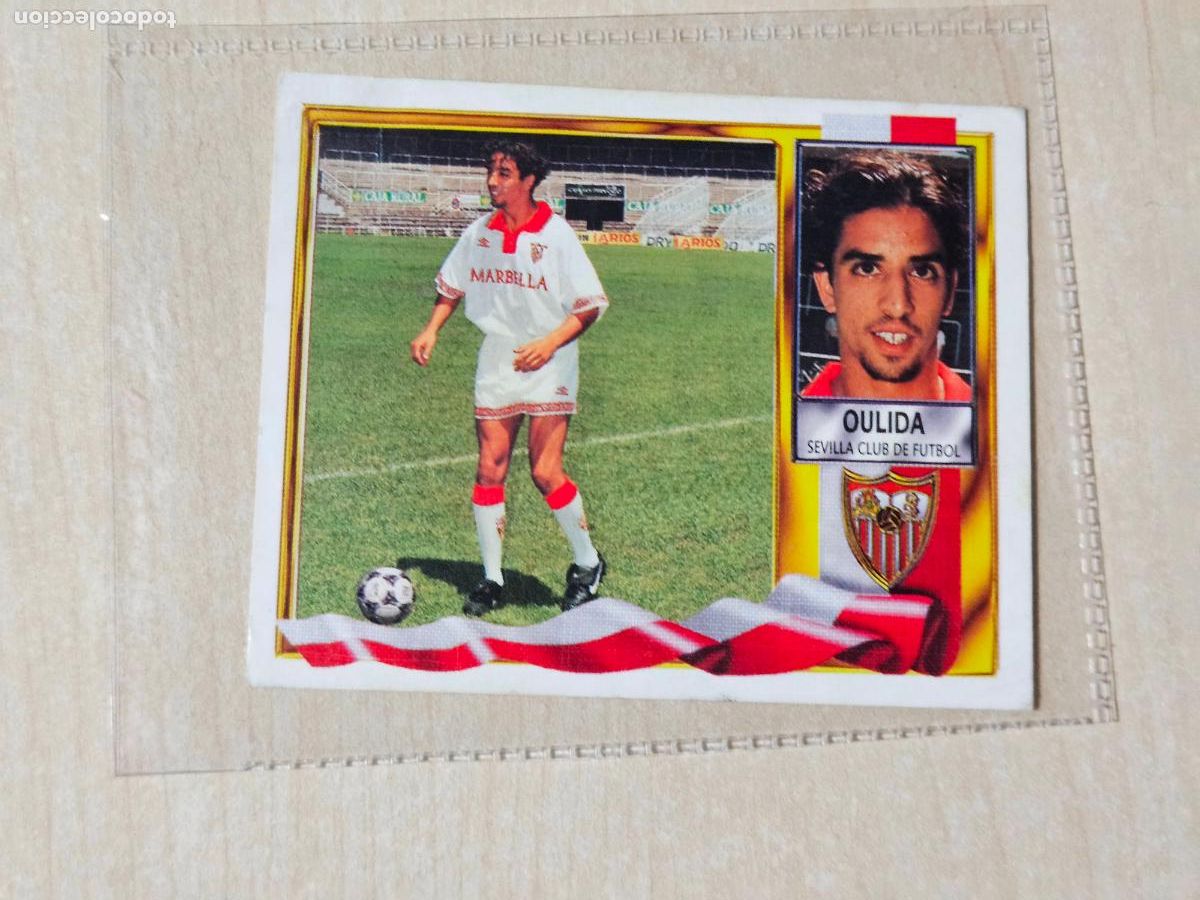 Cromos de F&uacute;tbol: COMPLETA TU ALBUM ESTE 95 96 COLOCA OULIDA VERSION - VENTANILLA