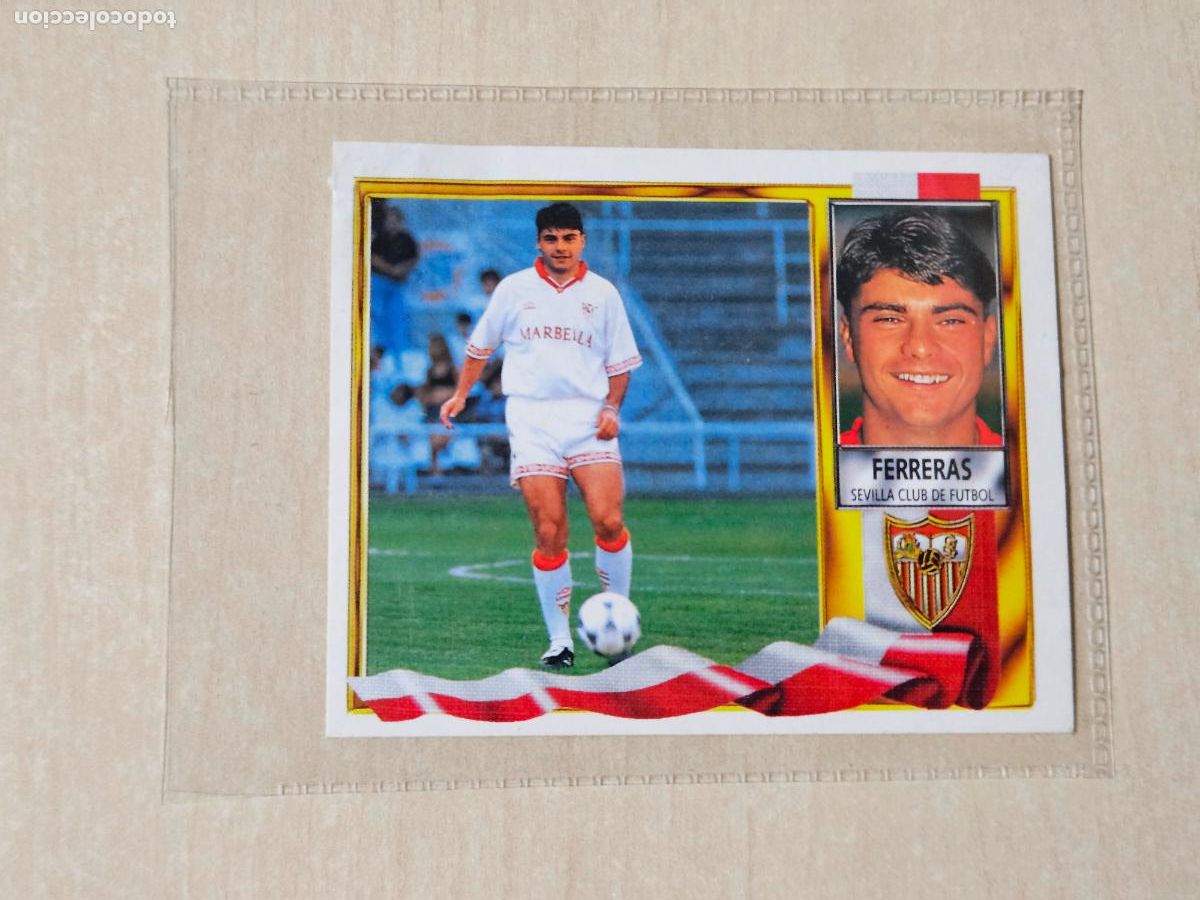 Cromos de F&uacute;tbol: COMPLETA TU ALBUM ESTE 95 96 COLOCA FERRERAS - VENTANILLA