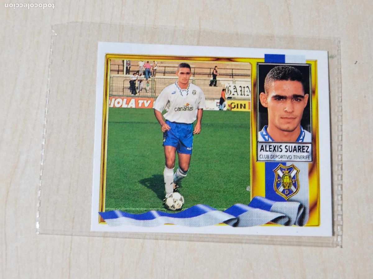 Cromos de F&uacute;tbol: COMPLETA TU ALBUM ESTE 95 96 COLOCA ALEXIS SUAREZ - VENTANILLA