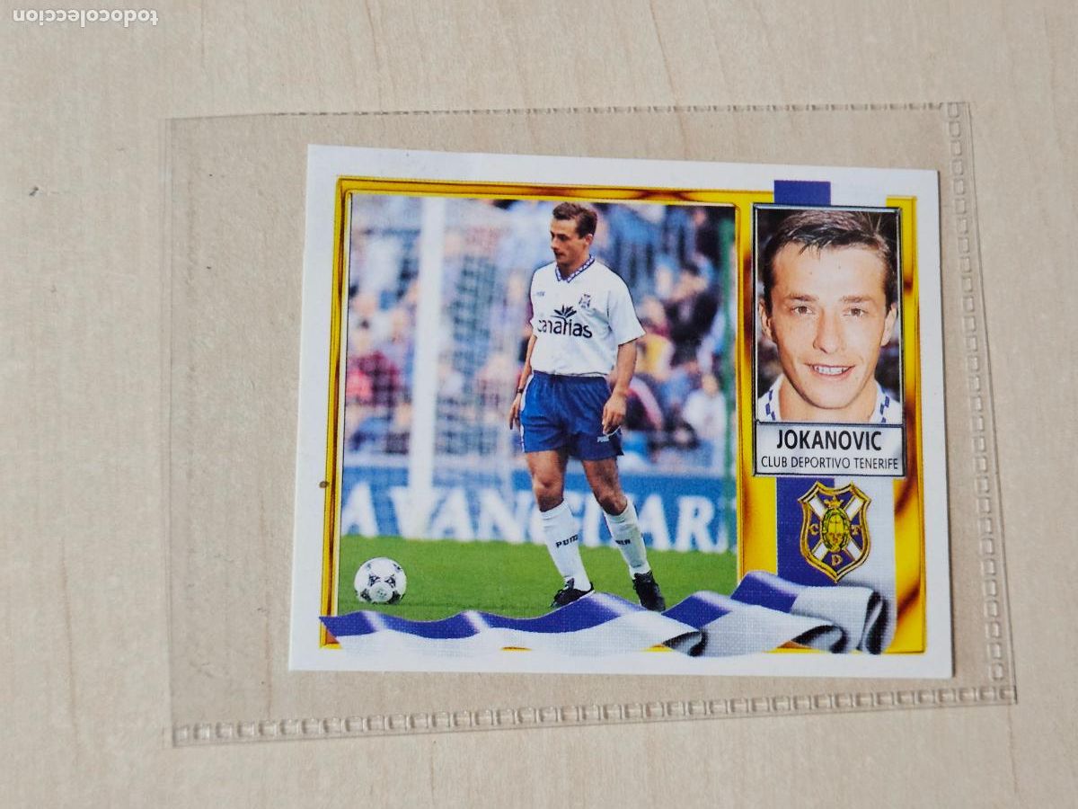 Cromos de F&uacute;tbol: COMPLETA TU ALBUM ESTE 95 96 COLOCA JOKANOVIC - VENTANILLA
