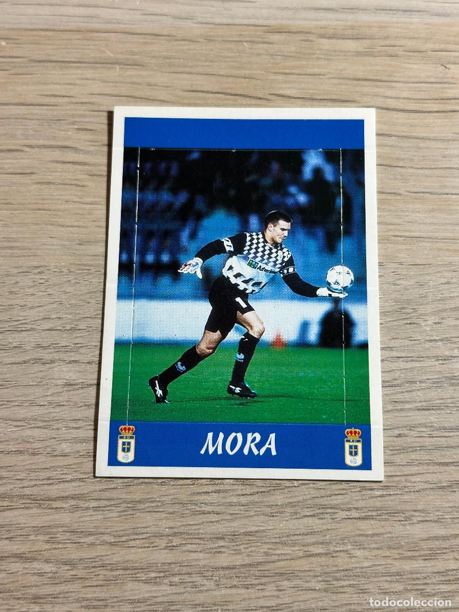 Cromos de F&uacute;tbol: MORA OVIEDO n&ordm; 257 (SIN numero trasera) POP UP LA LIGA PANINI SPORTS 97 98 1997 1998 SIN PEGAR