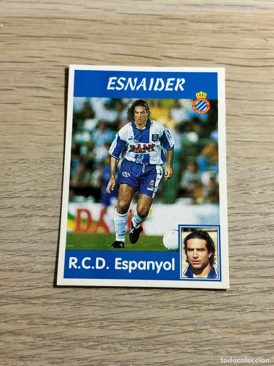 Football Stickers: ESNAIDER ESPANYOL n&ordm; 191 LA LIGA PANINI SPORT 97 98 1997 1998 SIN PEGAR