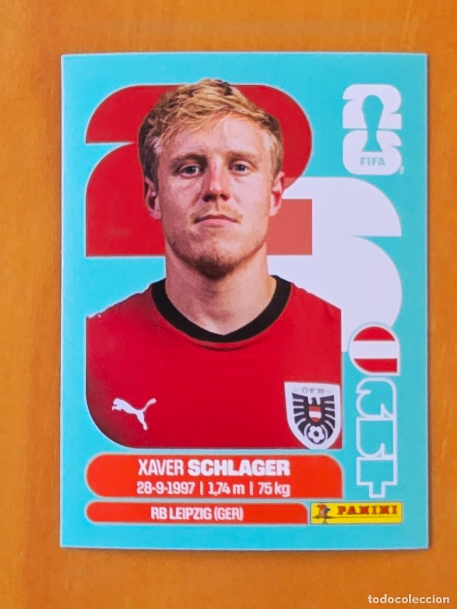 Cromos de F&uacute;tbol: AUT 10 Xaver Schlager, Austria, Panini FIFA World Cup Mundial 2026 Sticker