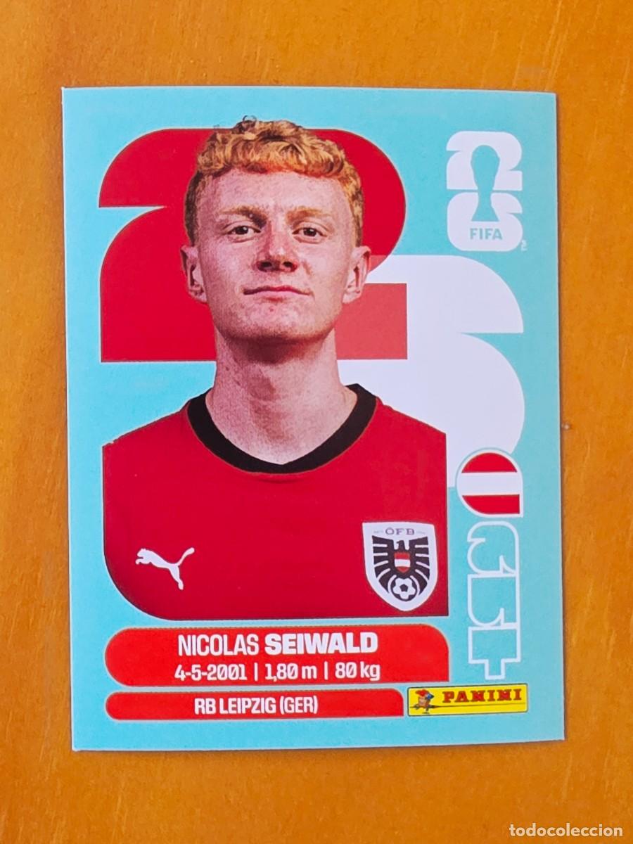 Cromos de F&uacute;tbol: AUT 15 Nicolas Seiwald, Austria, Panini FIFA World Cup Mundial 2026 Sticker