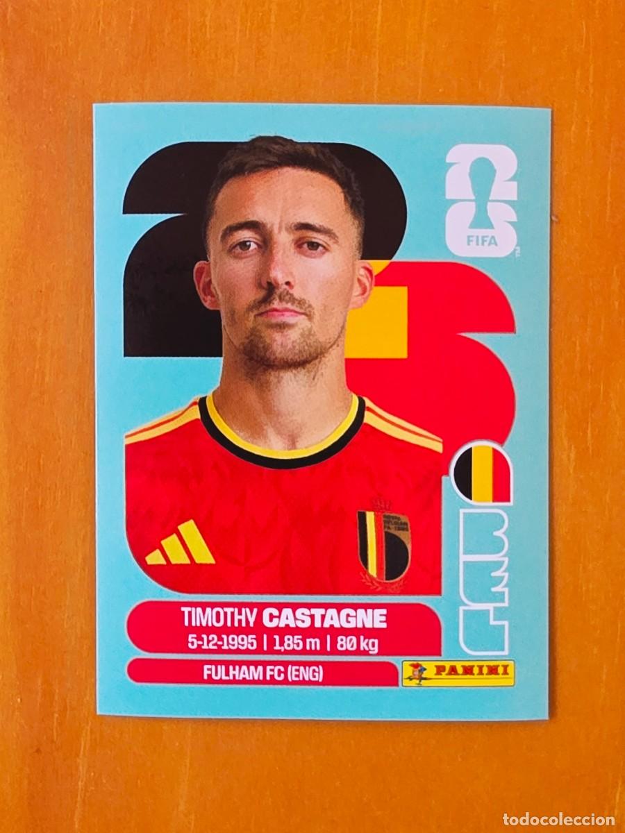 Fu&szlig;ball-Sticker: BEL 4 Timothy Castagne, B&eacute;lgica, Panini FIFA World Cup Mundial 2026 Sticker