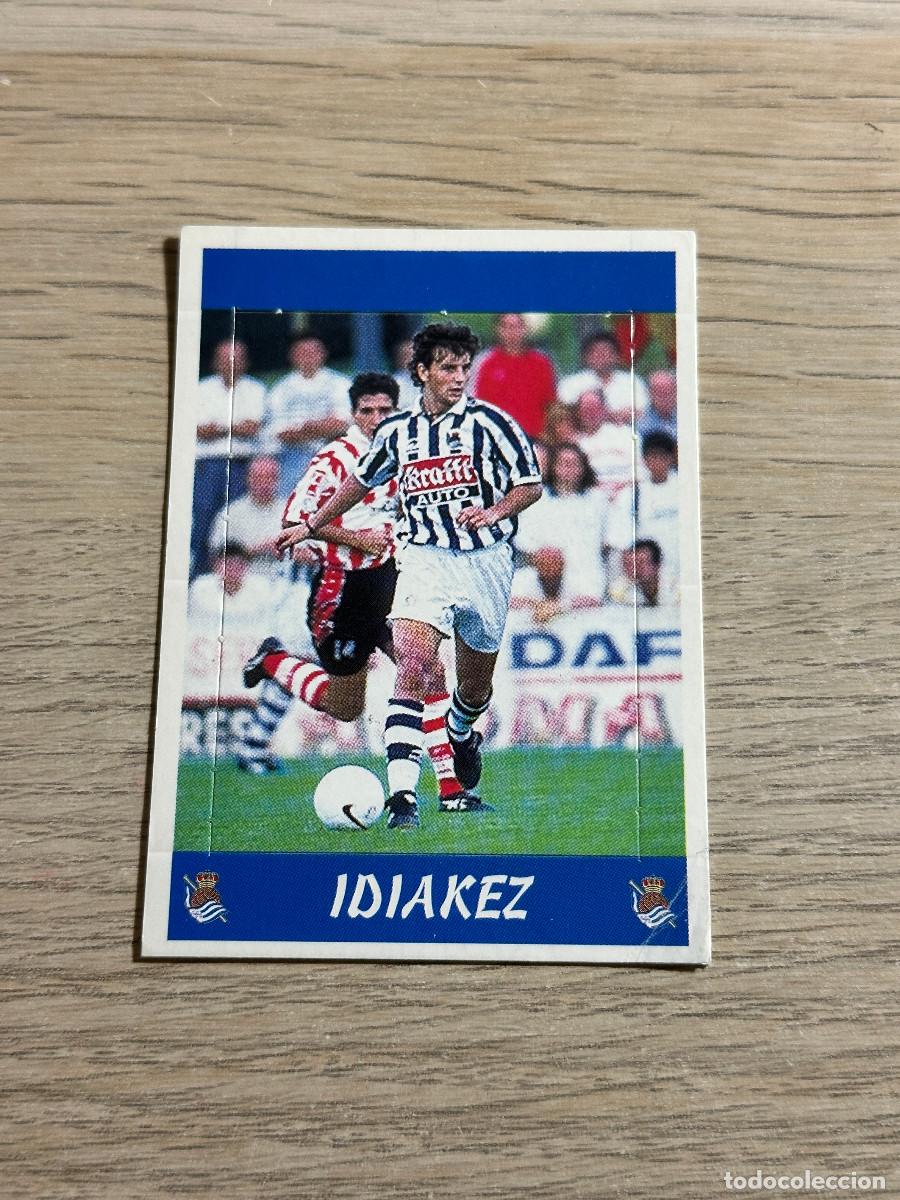 Cartes &agrave; collectionner de Football: IDIAKEZ REAL SOCIEDAD n&ordm; 125 (CON NUMERO) POP UP LA LIGA PANINI SPORTS 97 98 1997 1998 SIN PEGAR