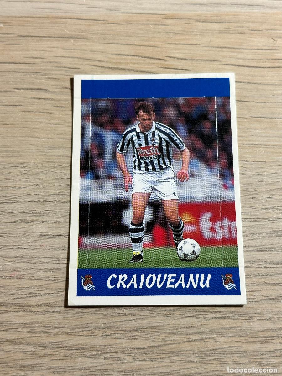 Cromos de Futebol: CRAIOVEANU REAL SOCIEDAD n&ordm; 125 (SIN NUMERO) POP UP LA LIGA PANINI SPORTS 97 98 1997 1998 SIN PEGAR