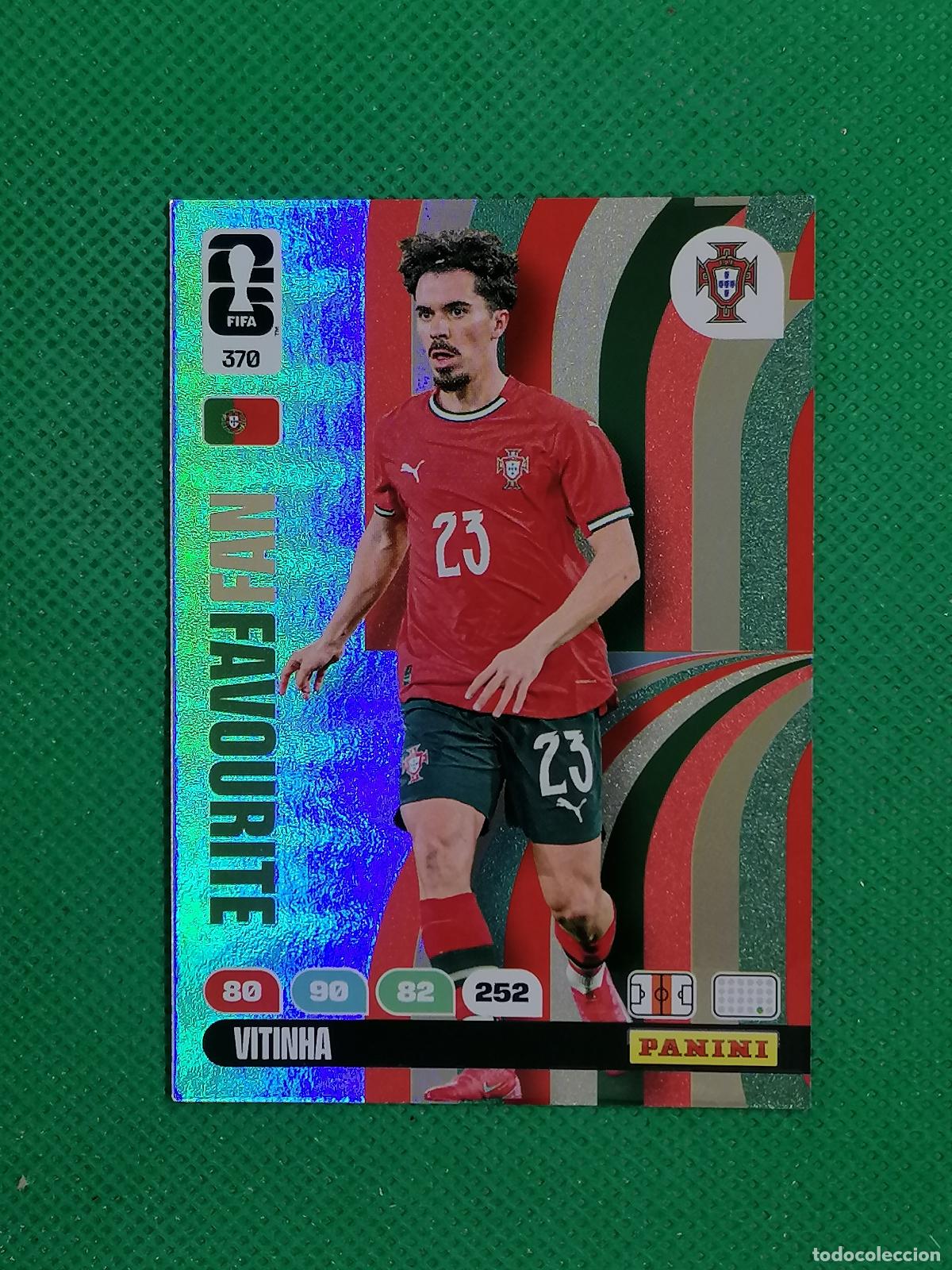 Cromos de F&uacute;tbol: 370 VITINHA PORTUGAL FAN FAVOURITE ⚽ PANINI ADRENALYN FIFA WORLD CUP 26 2026 ⚽