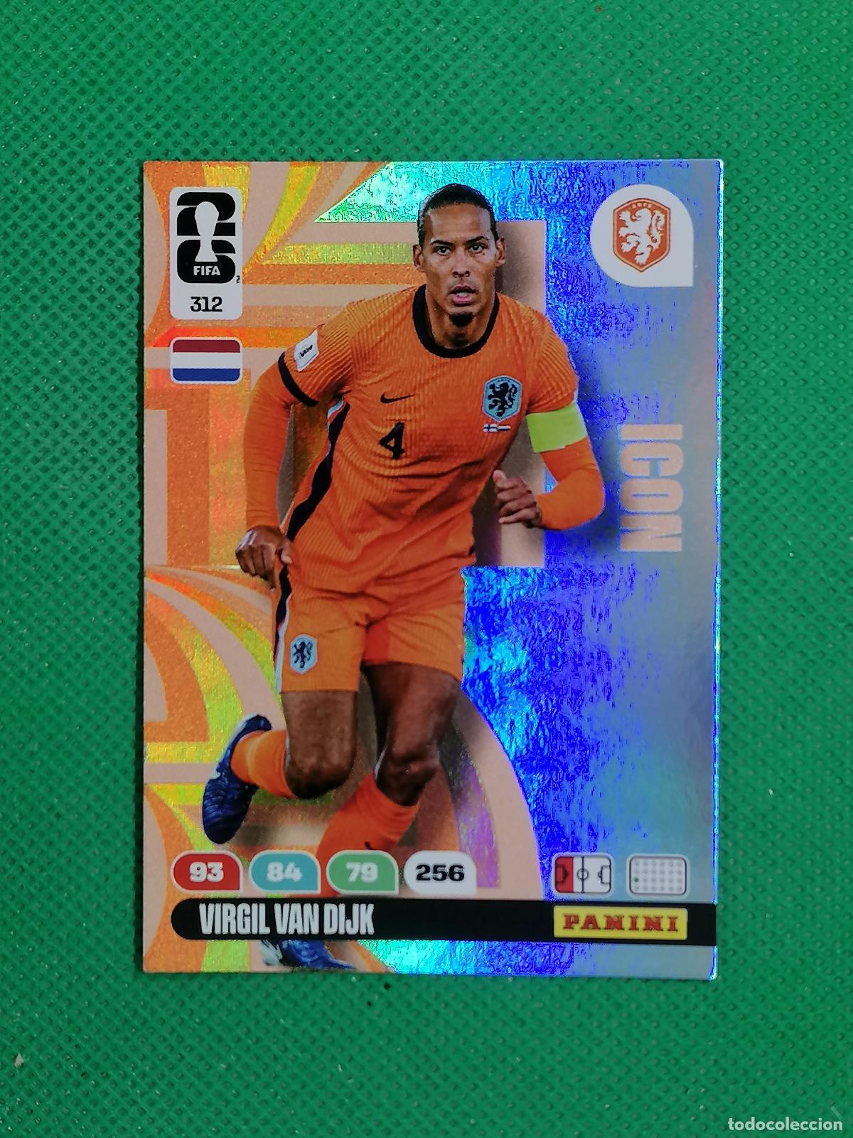 Cromos de F&uacute;tbol: 312 VIRGIL VAN DIJK HOLANDA HERO ⚽ PANINI ADRENALYN FIFA WORLD CUP 26 2026 ⚽