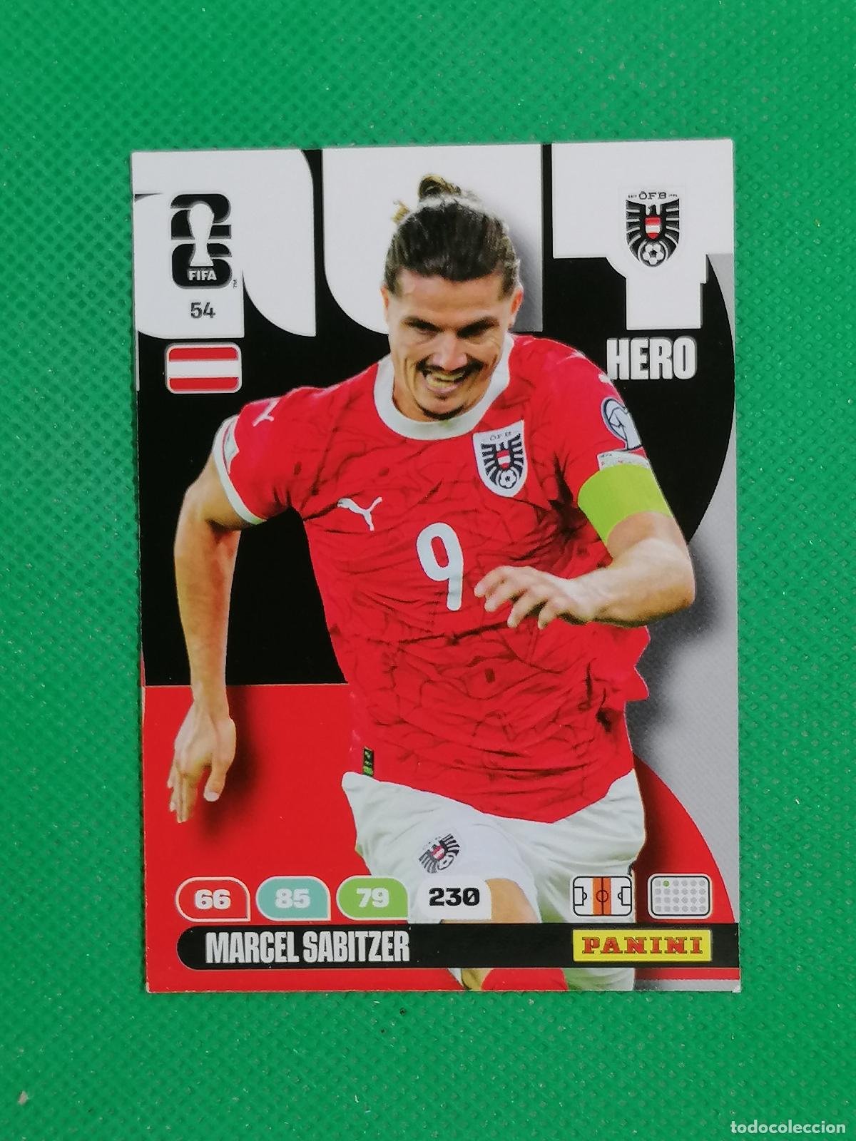 Cromos de F&uacute;tbol: 54 MARCEL SABITZER AUSTRIA HERO ⚽ PANINI ADRENALYN FIFA WORLD CUP 26 2026 ⚽