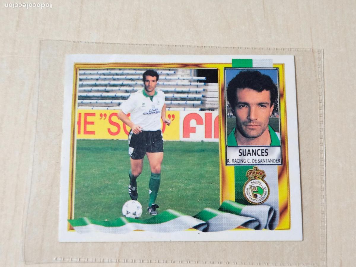 Cromos de F&uacute;tbol: COMPLETA TU ALBUM ESTE 95 96 FICHAJE 2 BIS SUANCES - VENTANILLA