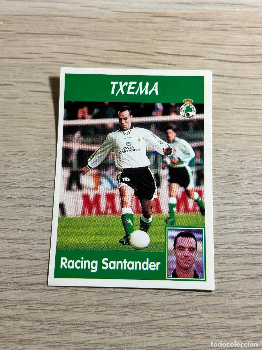 Cromos de F&uacute;tbol: TXEMA RACING n&ordm; 198 LA LIGA PANINI SPORTS 97 98 1997 1998 SIN PEGAR