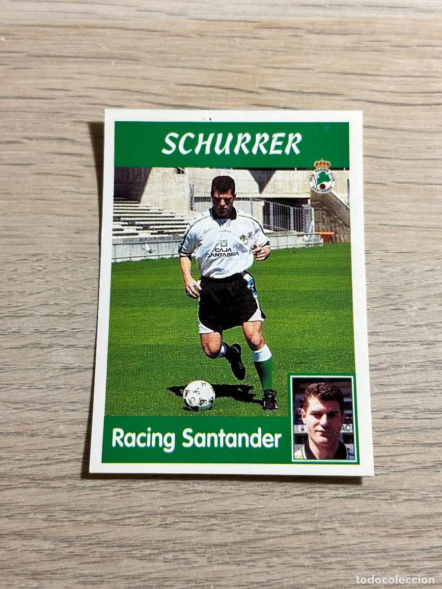 Cromos de F&uacute;tbol: SCHURRER RACING n&ordm; 197 LA LIGA PANINI SPORTS 97 98 1997 1998 SIN PEGAR