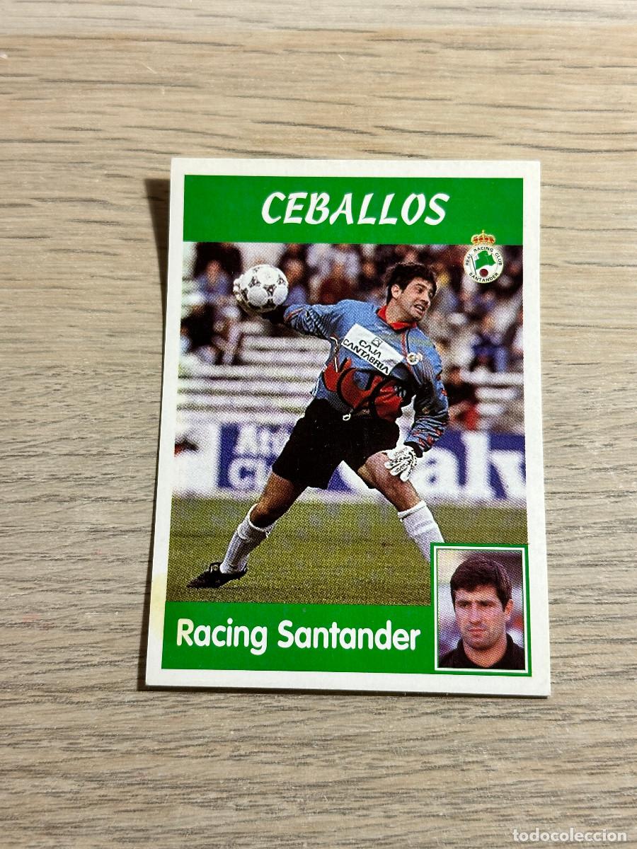 Cromos de F&uacute;tbol: CEBALLOS RACING n&ordm; 193 LA LIGA PANINI SPORTS 97 98 1997 1998 SIN PEGAR