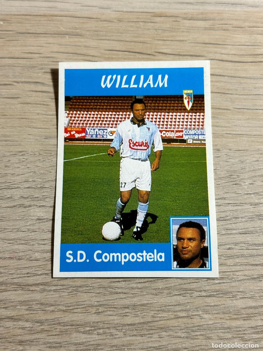 Cromos de F&uacute;tbol: WILLIAM COMPOSTELA n&ordm; 165 LA LIGA PANINI SPORTS 97 98 1997 1998 SIN PEGAR