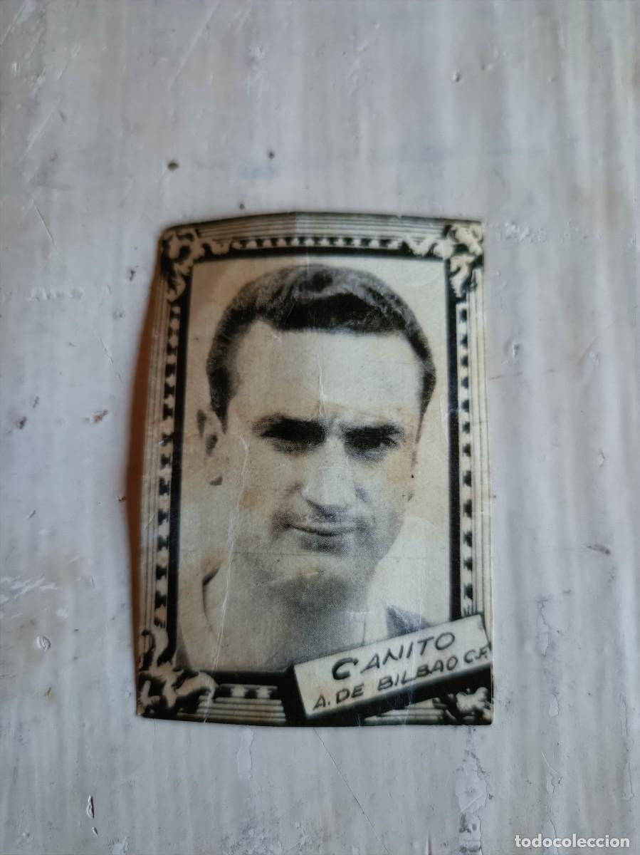 Football Stickers: CANITO ATLETICO BILBAO CROMO FUTBOL A&Ntilde;OS 50-60