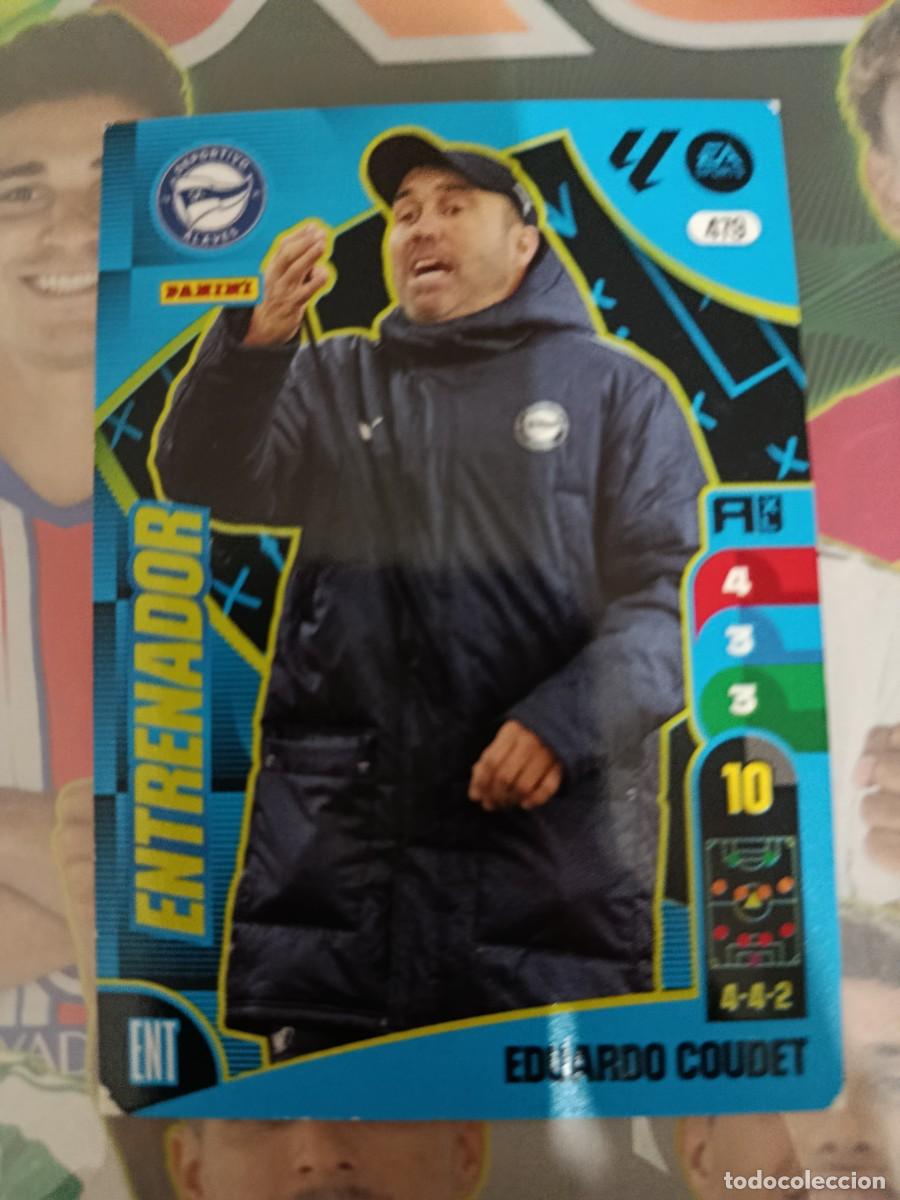 Football Stickers: Adrenalyn 24/25. 479- Coudet. Alav&eacute;s.