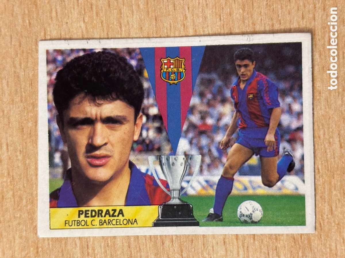 Football Stickers: Pedraza FC Barcelona Ed. Este 87 88 sin pegar Nico
