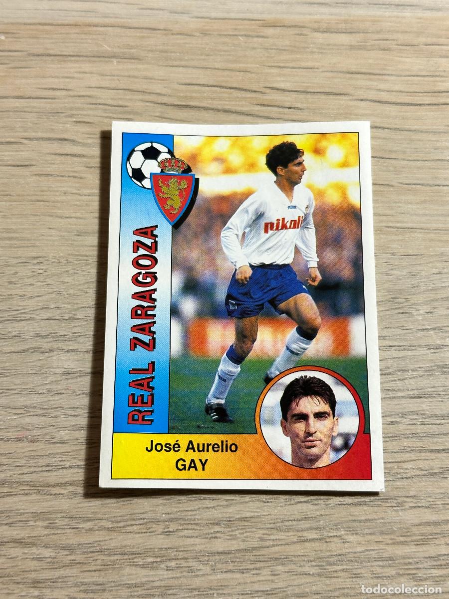 Cromos de F&uacute;tbol: GAY ZARAGOZA n&ordm; 353 PANINI LIGA 94 95 CROMO SIN PEGAR NUNCA PEGADO