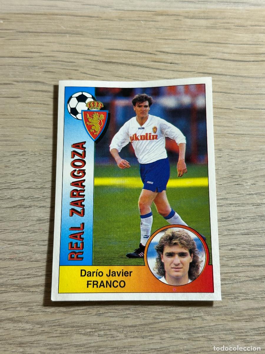 Cromos de F&uacute;tbol: FRANCO ZARAGOZA n&ordm; 350 PANINI LIGA 94 95 CROMO SIN PEGAR NUNCA PEGADO