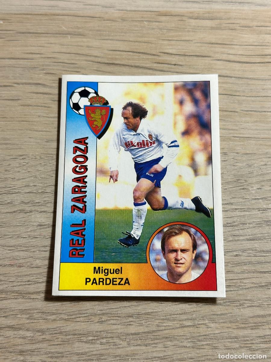 Cromos de F&uacute;tbol: PEDREZA ZARAGOZA n&ordm; 356 PANINI LIGA 94 95 CROMO SIN PEGAR NUNCA PEGADO