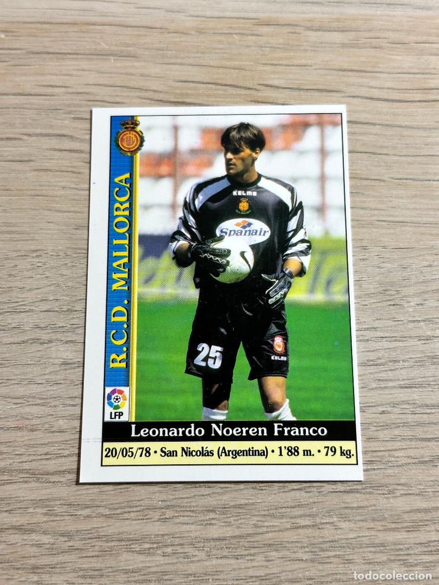 Cromos de F&uacute;tbol: LEO FRANCO N&ordm; 555 MALLORCA LAS FICHAS DE LA LIGA 2000 MUNDICROMO