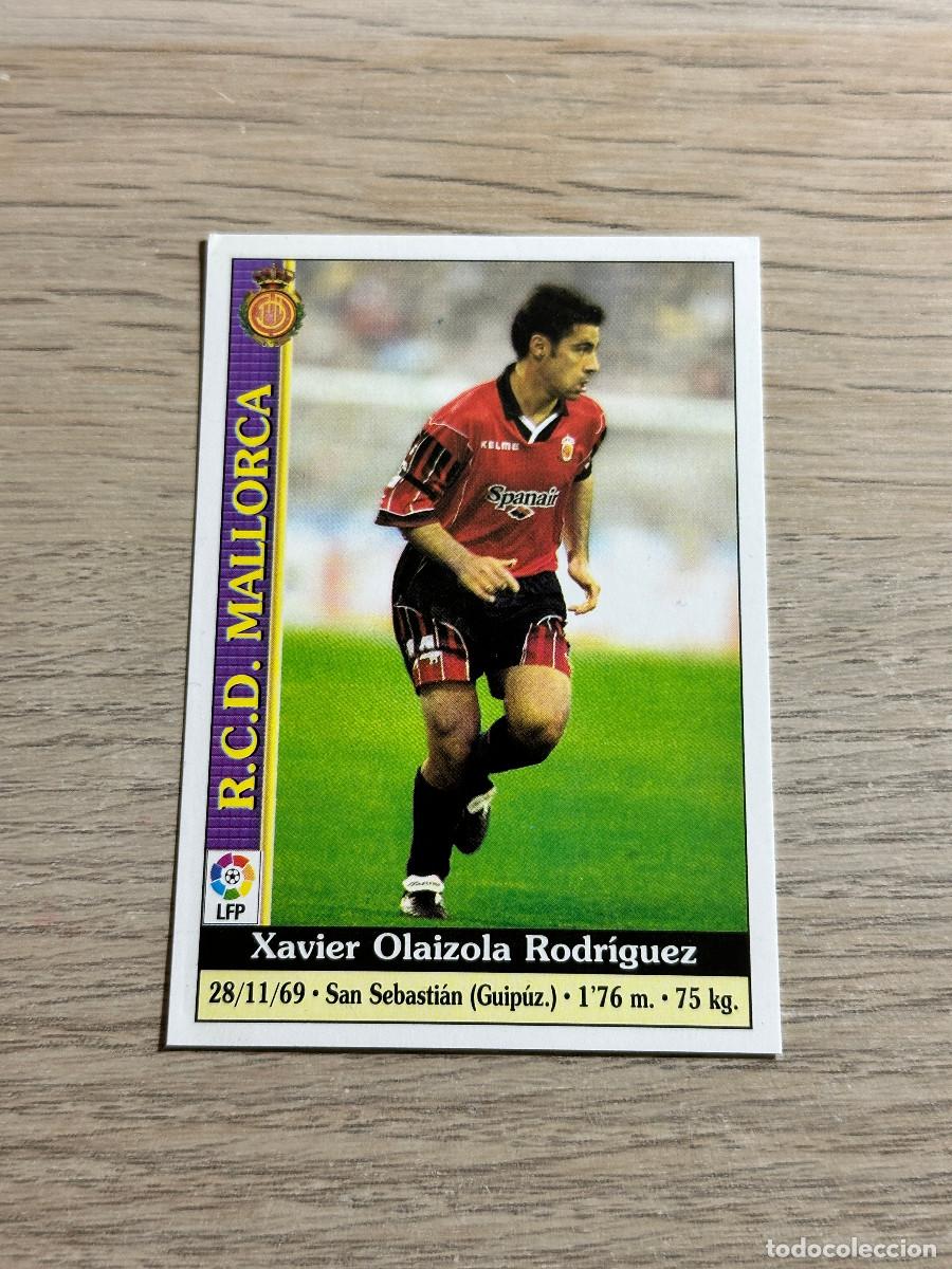 Cromos de F&uacute;tbol: OLAIZOLA N&ordm; 41 MALLORCA LAS FICHAS DE LA LIGA 2000 MUNDICROMO