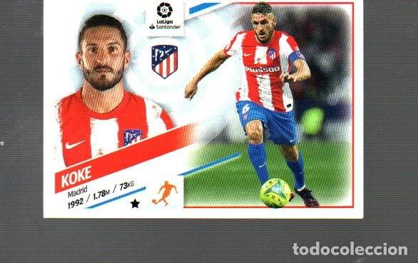 Cromos de F&uacute;tbol: CROMO DE LIGA 2022/23 EDITO ESTE Y PANINI DE ATL&Eacute;TICO DE MADRID KOKE N&ordm; 12