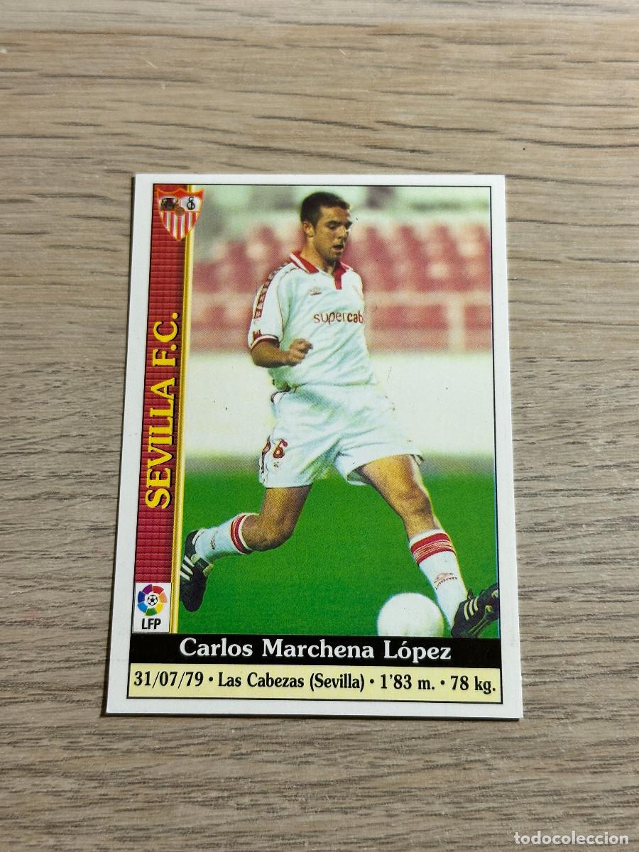 Cromos de F&uacute;tbol: MARCHENA N&ordm; 535 SEVILLA LAS FICHAS DE LA LIGA 2000 MUNDICROMO
