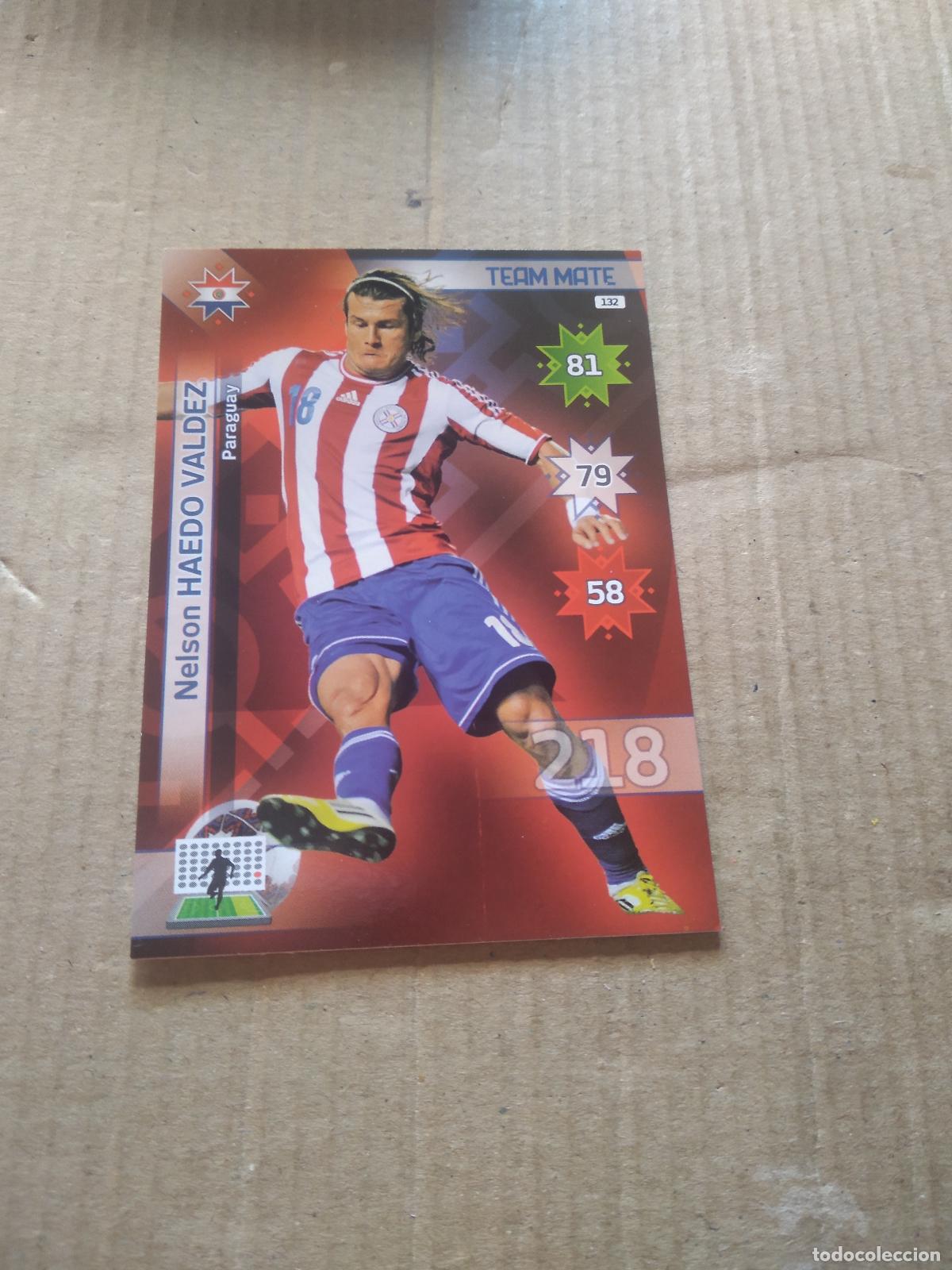 Cromos de F&uacute;tbol: 132 NELSON HAEDO VALDEZ PARAGUAY CROMO FUTBOL PANINI COPA AMERICA 2015 ADRENALYN