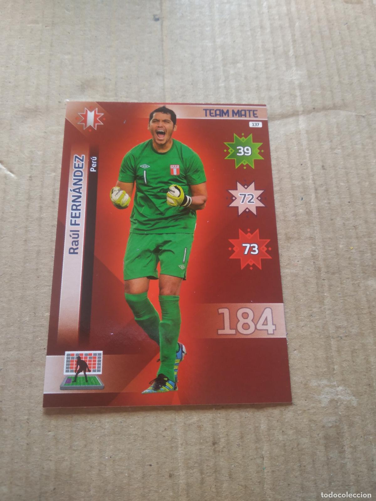 Cromos de F&uacute;tbol: 137 RAUL FERNANDEZ PERU CROMO FUTBOL PANINI COPA AMERICA 2015 ADRENALYN