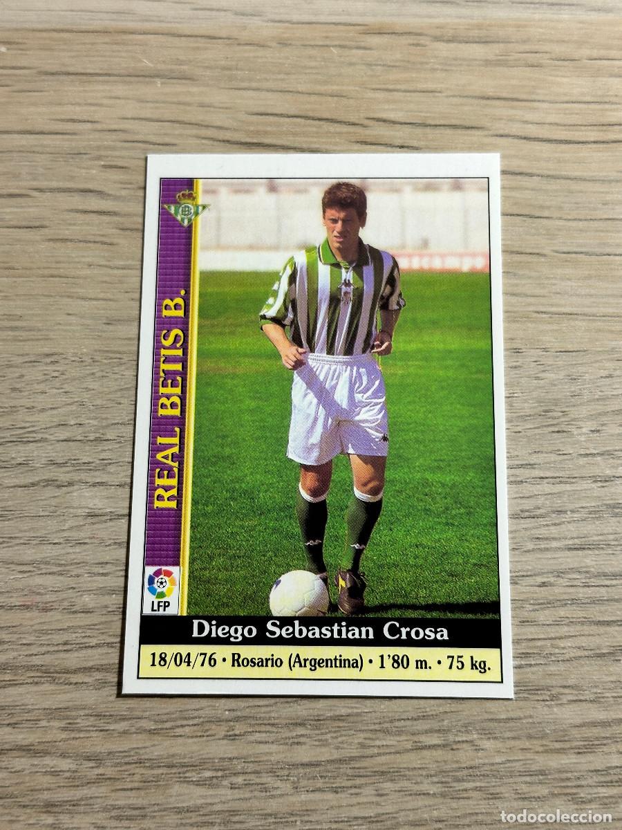 Cromos de F&uacute;tbol: CROSA N&ordm; 529 BETIS LAS FICHAS DE LA LIGA 2000 MUNDICROMO