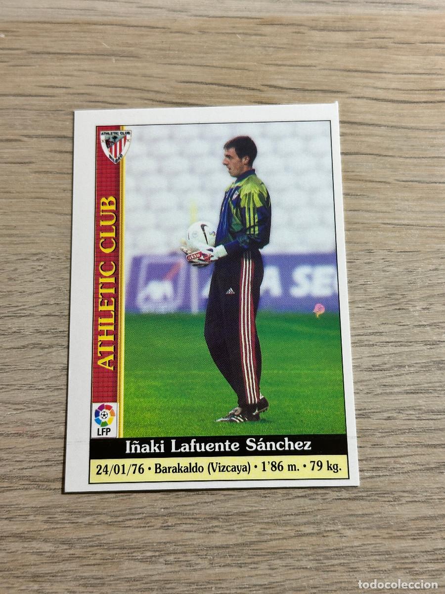 Cromos de F&uacute;tbol: LAFUENTE N&ordm; 539 ATHLETIC CLUB LAS FICHAS DE LA LIGA 2000 MUNDICROMO