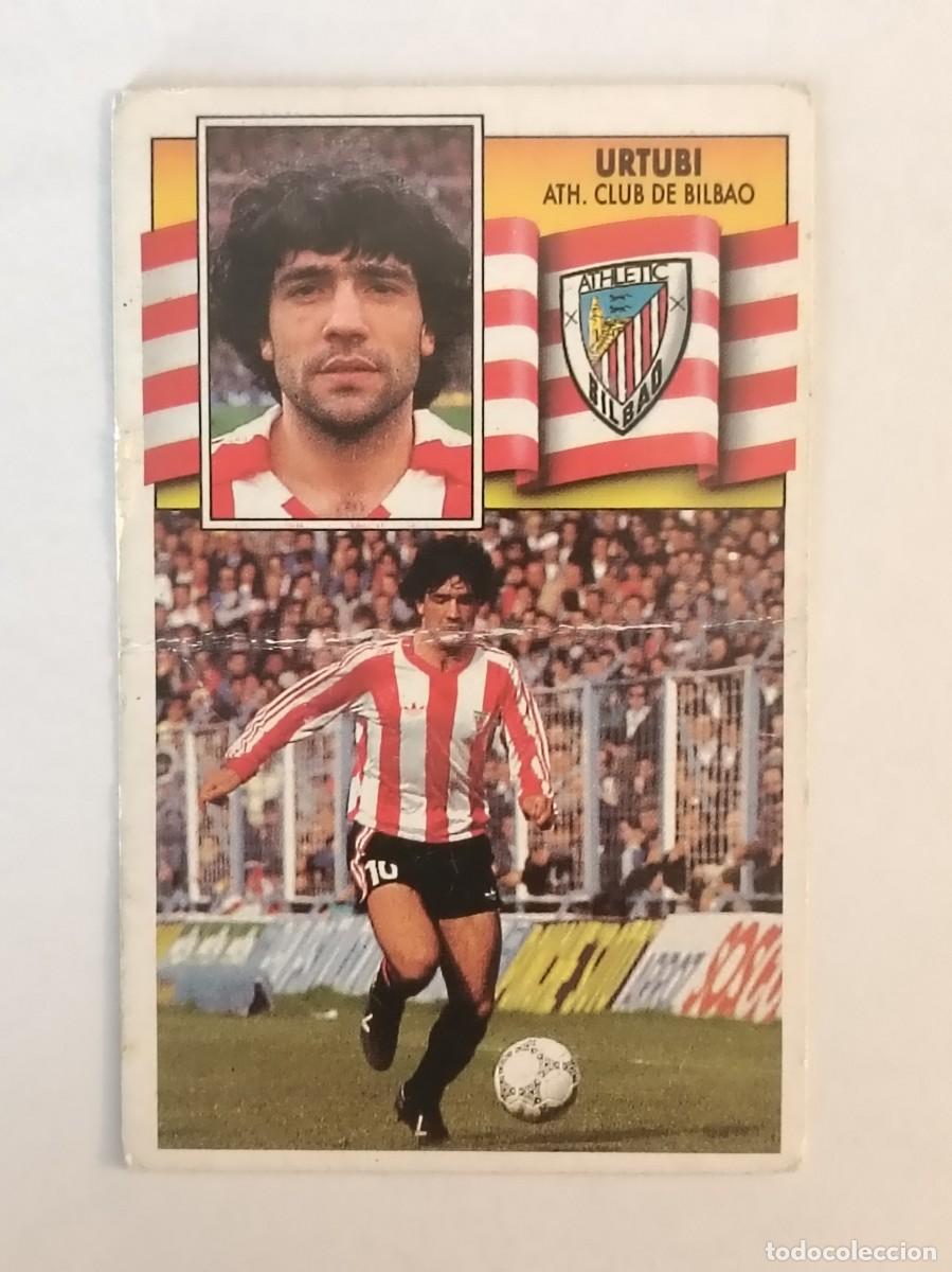 Cromos de F&uacute;tbol: URTUBI ATHLETIC BILBAO LIGA 90/91 ESTE