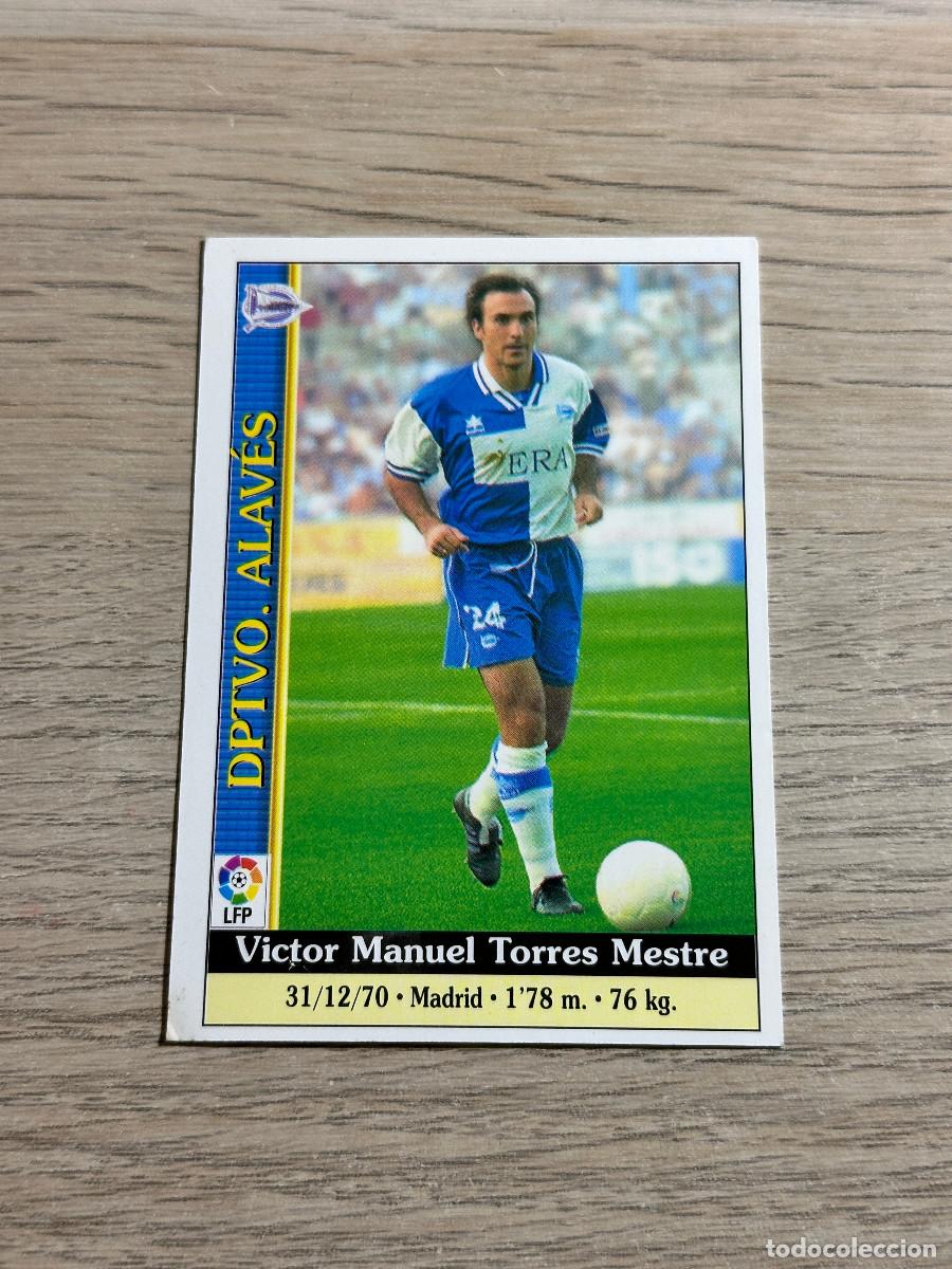 Cromos de F&uacute;tbol: TORRES MESTRE N&ordm; 536 ALAVES LAS FICHAS DE LA LIGA 2000 MUNDICROMO