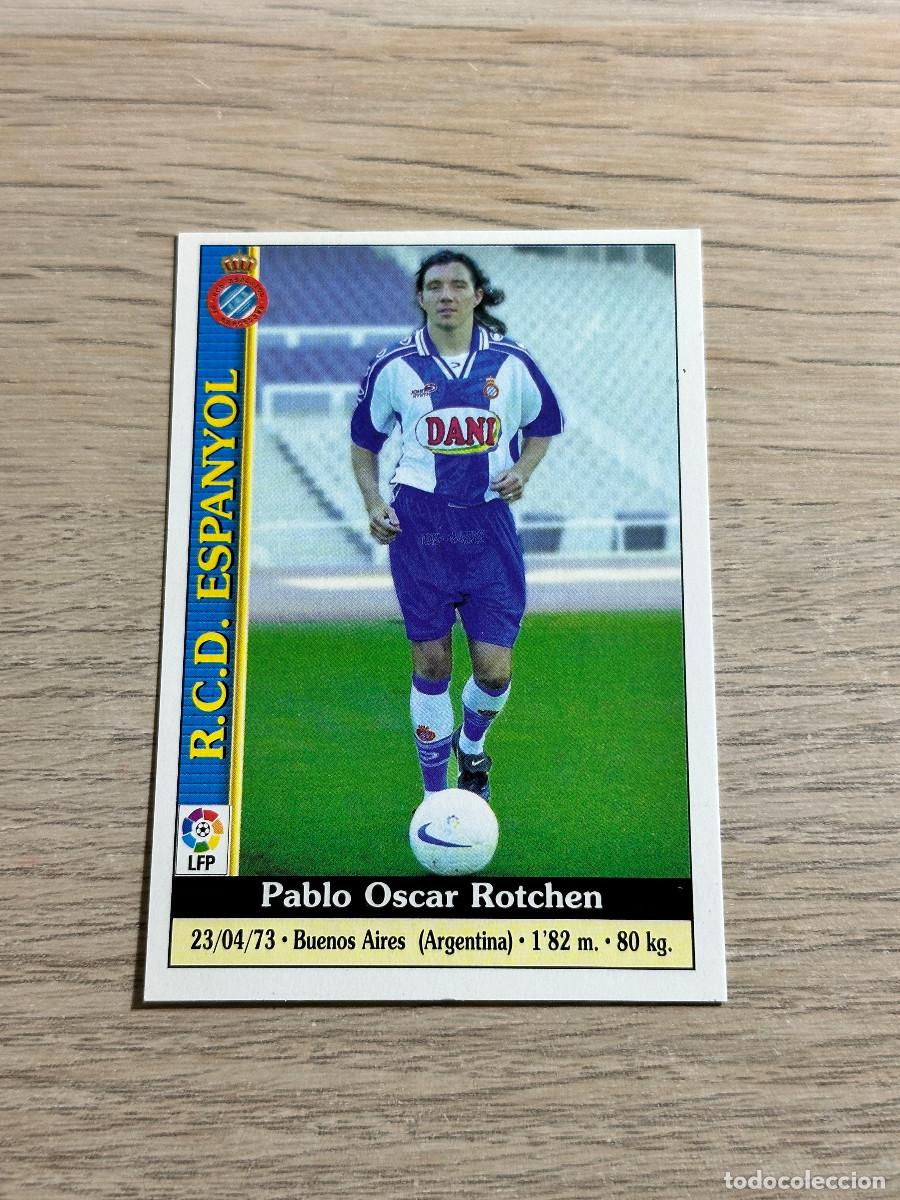 Cromos de F&uacute;tbol: ROTCHEN N&ordm; 467 ESPANYOL LAS FICHAS DE LA LIGA 2000 MUNDICROMO