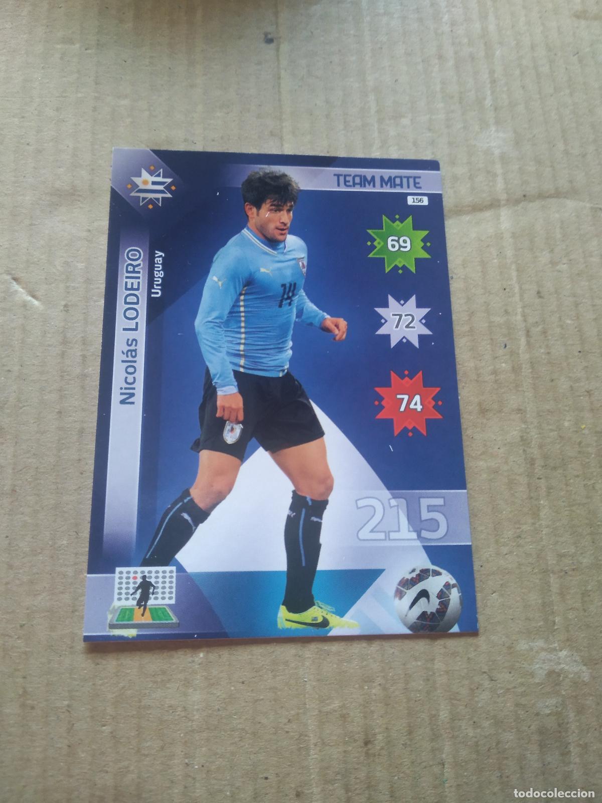 Cromos de F&uacute;tbol: 156 NICOLAS LODEIRO URUGUAY CROMO FUTBOL PANINI COPA AMERICA 2015 ADRENALYN
