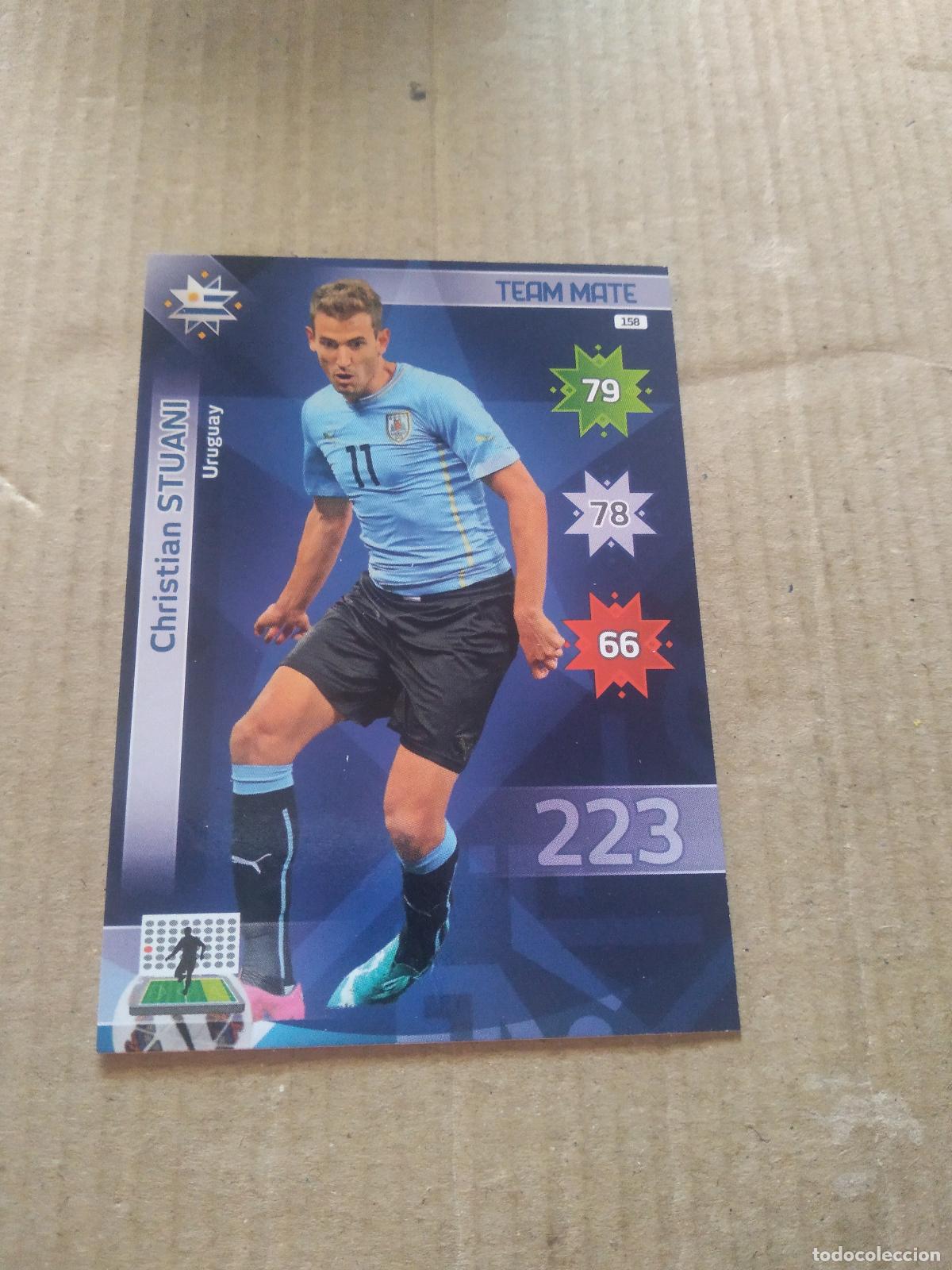 Cromos de F&uacute;tbol: 158 CHRISTIAN STUANI URUGUAY CROMO FUTBOL PANINI COPA AMERICA 2015 ADRENALYN