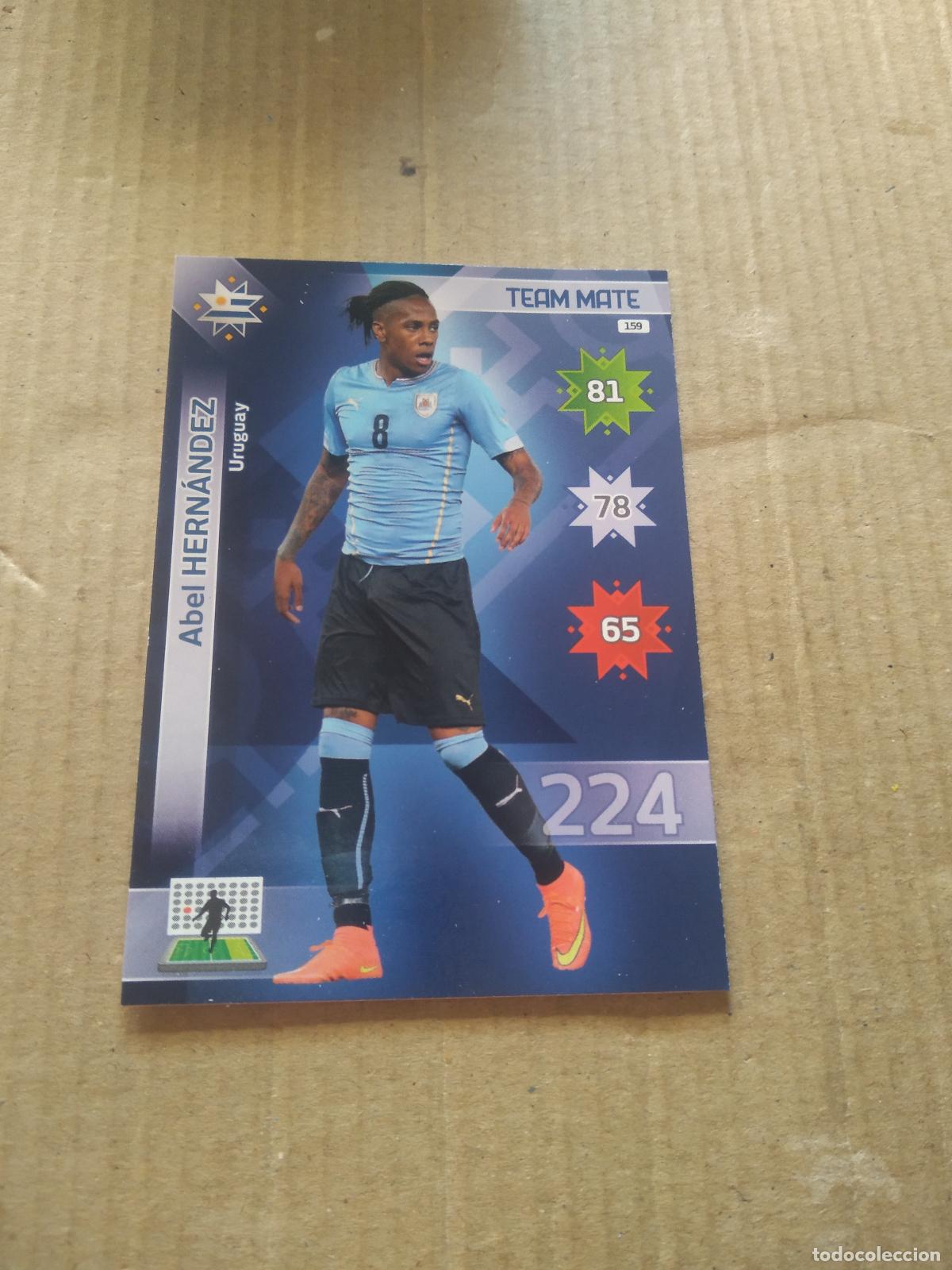 Cromos de F&uacute;tbol: 159 ABEL HERNANDEZ URUGUAY CROMO FUTBOL PANINI COPA AMERICA 2015 ADRENALYN