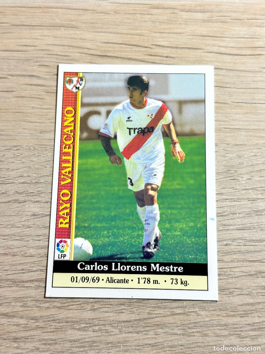 Football Stickers: LLORENS N&ordm; 352 RAYO LAS FICHAS DE LA LIGA 2000 MUNDICROMO