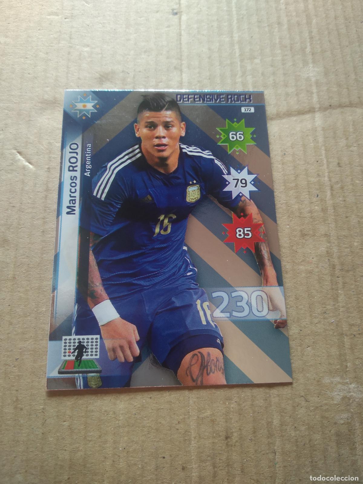 Cromos de F&uacute;tbol: 172 MARCOS ROJO ARGENTINA CROMO FUTBOL PANINI COPA AMERICA 2015 ADRENALYN